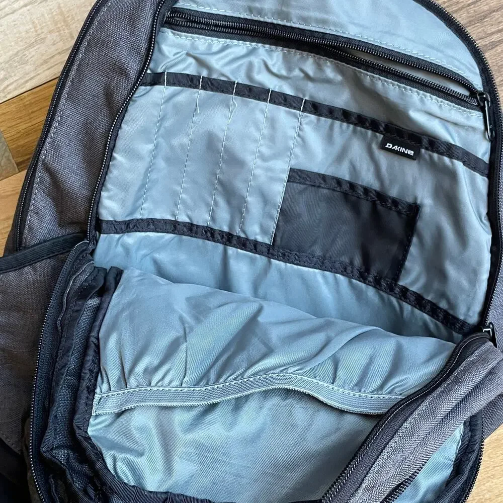 Dakine Campus Gray Laptop Backpack Travel School Book Bag Organizer